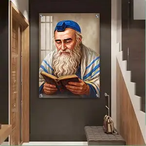 1359 -ציור של רבי מאיר בעל הנס על קנבס או זכוכית מחוסמת