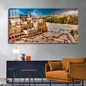 3062 - ציור של הכותל המערבי להדפסה על קנבס או זכוכית מחוסמת