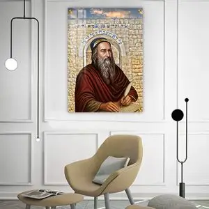 5405 - ציור של רבי שמעון בר יוחאי להדפסה על קנבס או זכוכית