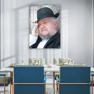 5756 - תמונה של הרב מאיר מזוז להדפסה על קנבס או זכוכית