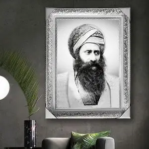 1472 - צילום של הבן איש חי על קנבס או זכוכית