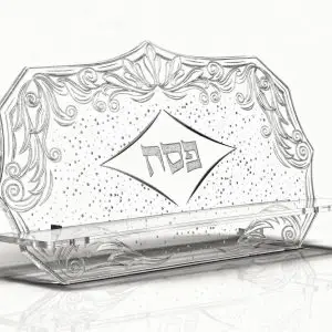 סטנדר להגדה -דגם ברקת כסף